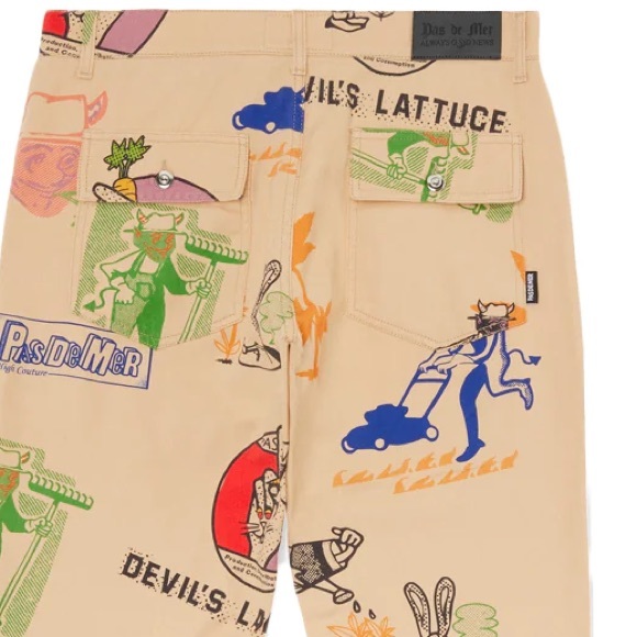 URBAN OUTFITTERS + Pas de Mer Devil’s Lattuce Pant - Picture 6 of 6